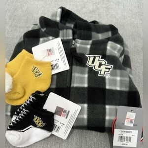 UCF warm long sleeve and socks